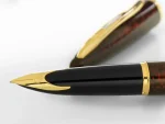 Waterman Carène Fountain Pen Marine Amber Gold Trim