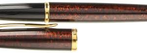 Waterman Carène Fountain Pen Marine Amber Gold Trim