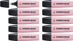 3 Stabilo Boss Highlighter Pastel Pink Blush