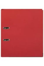Marbig Lever Arch File A4 PE Bright Red Box Of 10