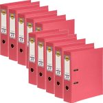 Marbig Lever Arch File A4 PE Coral Box Of 105 Marbig Lever Arch File A4 PE Coral Box Of 10