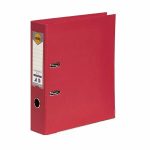 Marbig Lever Arch File A4 PE Deep Red Box Of 10