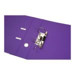 Marbig Lever Arch File A4 PE Purple Box Of 104