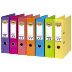 Marbig Lever Arch File A4 Pe Assorted Colours 10 Pack