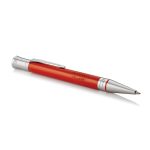 Parker Duofold Big Red Vintage Chrome Trim Ballpoint Pen3 Parker Duofold Big Red Vintage Chrome Trim Ballpoint Pen