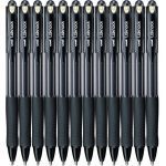 Pen Uniball Laknock Retractable Broad 1.4mm SN100 Black Box 12 Pen Uniball Laknock Retractable Broad 1.4mm SN100 Black Box 12