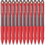 Pen Uniball Laknock Retractable Broad 1.4mm SN100 Red Box 12 Pen Uniball Laknock Retractable Broad 1.4mm SN100 Red Box 12