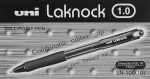 Pen Uniball Laknock Retractable Medium 1.0mm SN100 Black Box 12