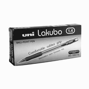 Pen Uniball Lakubo Broad 1.4mm SG100 Black Box 12