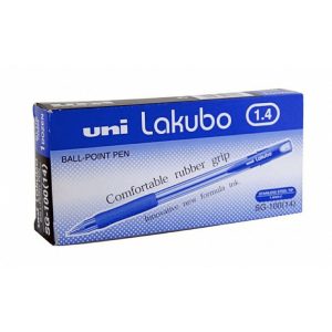 Pen Uniball Lakubo Broad 1.4mm SG100 Blue Box 12