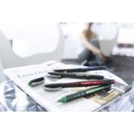 Stabilo Black Rollerball Pen 1.0mm Blue 10 Pack1