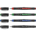 Stabilo Black Rollerball Pens Assorted 4 Pack