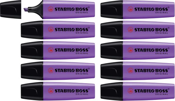 Stabilo Boss Highlighter Lavender Box 10