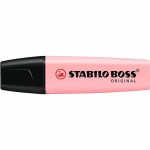 Stabilo Boss Highlighter Pastel Pink Blush Stabilo Boss Highlighter Pastel Pink Blush