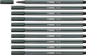 Stabilo Pen 68 Fibre Tip Fineliner 1.0mm Deep Cold Grey