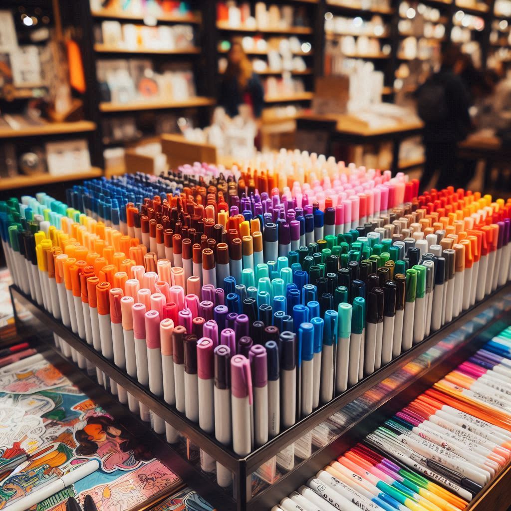 Coloured Markers