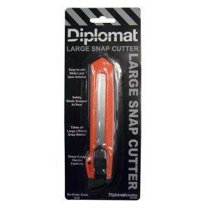 Diplomat Large Snap Cutter Plastic 18mm A15