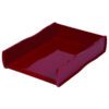 ESSELTE NOUVEAU DOCUMENT TRAY BURGUNDY