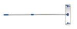 Cleanlink Microfibre Flat Mop 45cm With 135cm Telescopic Handle Blue