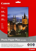 Canon Semi Gloss Photo Paper A4 20 Sheets 260gsm