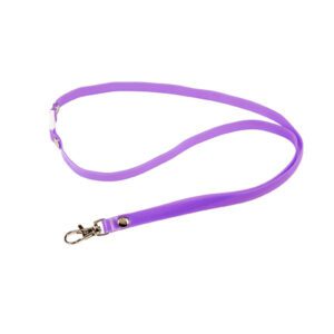 Rexel 9854019 ID Soft Touch Lanyard Purple