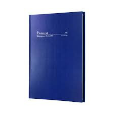 Kingsgrove 2023 Diary 181.P59 A5 Day To Page Blue