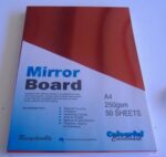 Foilboard A3 250gsm Red PK50