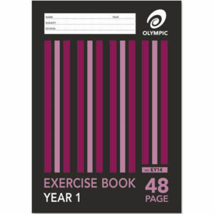 OLYMPIC EY14 EXERCISE BOOK YEAR 1 48 PAGE A4