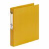 Marbig 2D Ring Binder A4 25mm PE Yellow Box of 6