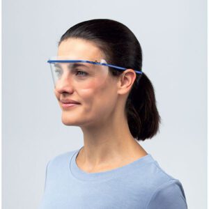 Durable Safety Glasses Crystal Clear Film Pack Of 25 Navy