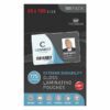GBC Laminating Pouch 65x108 175 Micron Pk/100