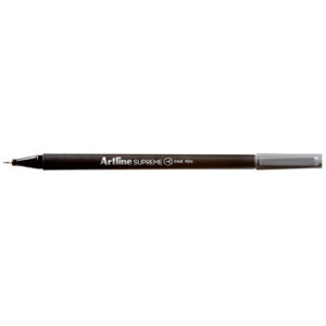 Artline Supreme Fineliner Pen 0.4mm Grey Pack 12