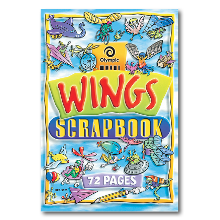 Olympic Scrap Book Wings 335 x 245mm 67GSM 72 Pages