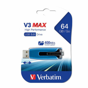 VERBATIM STORE-N-GO V3 MAX USB DRIVE 64GB