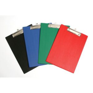 Marbig PVC Clipboards Foolscap Blue/ 4301001/ 9312311430225
