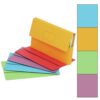 MARBIG SLIMPICK FOOLSCAP DOCUMENT WALLET BRIGHTS ASSORTED PK10
