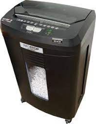 Rexel Optimum Autofeed Shredder 100M Micro Cut side