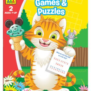 School Zone Games and Puzzles Age 4-6
