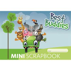 Best Buddies Mini Scrap Book 64 Page 100gsm