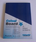 Colourboard Royal Blue A4 210x297mm 50/Pack