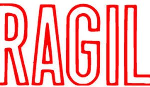 Xstamper 1010 FRAGILE Stmap Red