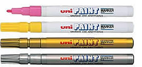 UNI Paint Marker 0.8-1.2mm Fine PX-21 Gold
