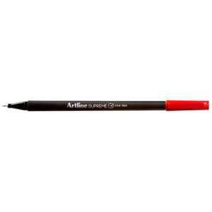 Artline Supreme Fineliner Pen 0.4mm Red Pack 12