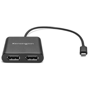 Kensington USB-C to Dual Display Port 1.2 Video Adapter
