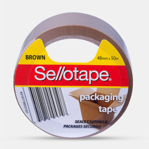 SelloTape Packaging Tape Brown 48mm x 50m PK5