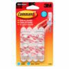 3M 17006 Command Mini Hooks with Mounting Strips