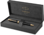 Parker Sonnet Ballpoint Pen Black Lacquer With Gold Trim Parker Sonnet Ballpoint Pen Black Lacquer With Gold Trim