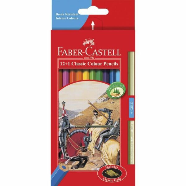 Faber-Castell Classic Colour Pencils 12 Pack
