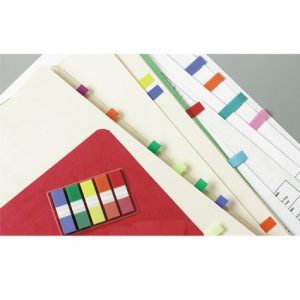 3M 683-5CF Post-it Mini Flags 5 Assorted Standard Colours