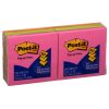 Post-it R330-AN Pop-Up Notes Neon Pk/6